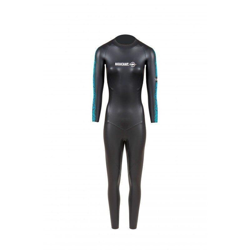BEUCHAT Elbise ZENTO 2 mm. Kadın, Triathlon, Serbest Dalış ve Yüzme Elbisesi S