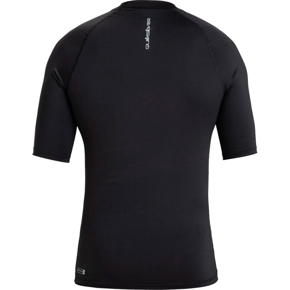Quiksilver Everyday UPF50 SS Erkek Rashguard Siyah - XS