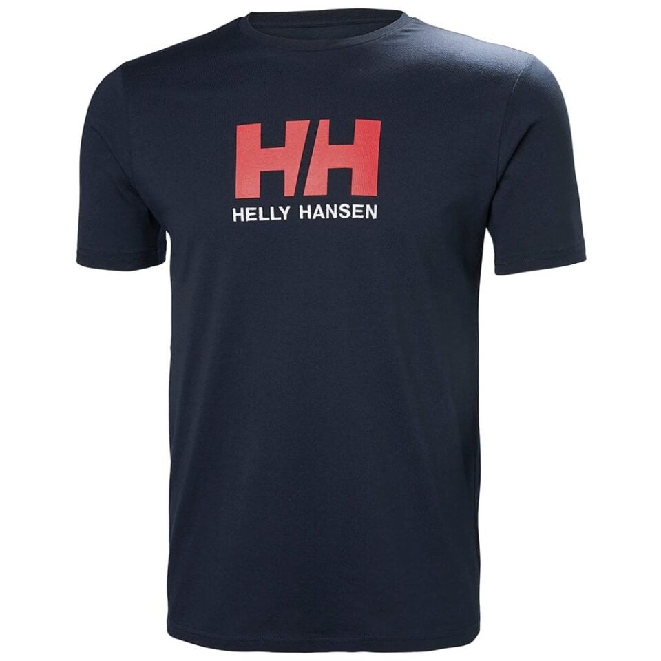 Helly Hansen Logo Erkek T-Shirt Lacivert - L