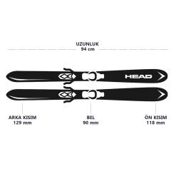 Head Razzle Dazzle 25/26 Unisex Kayak