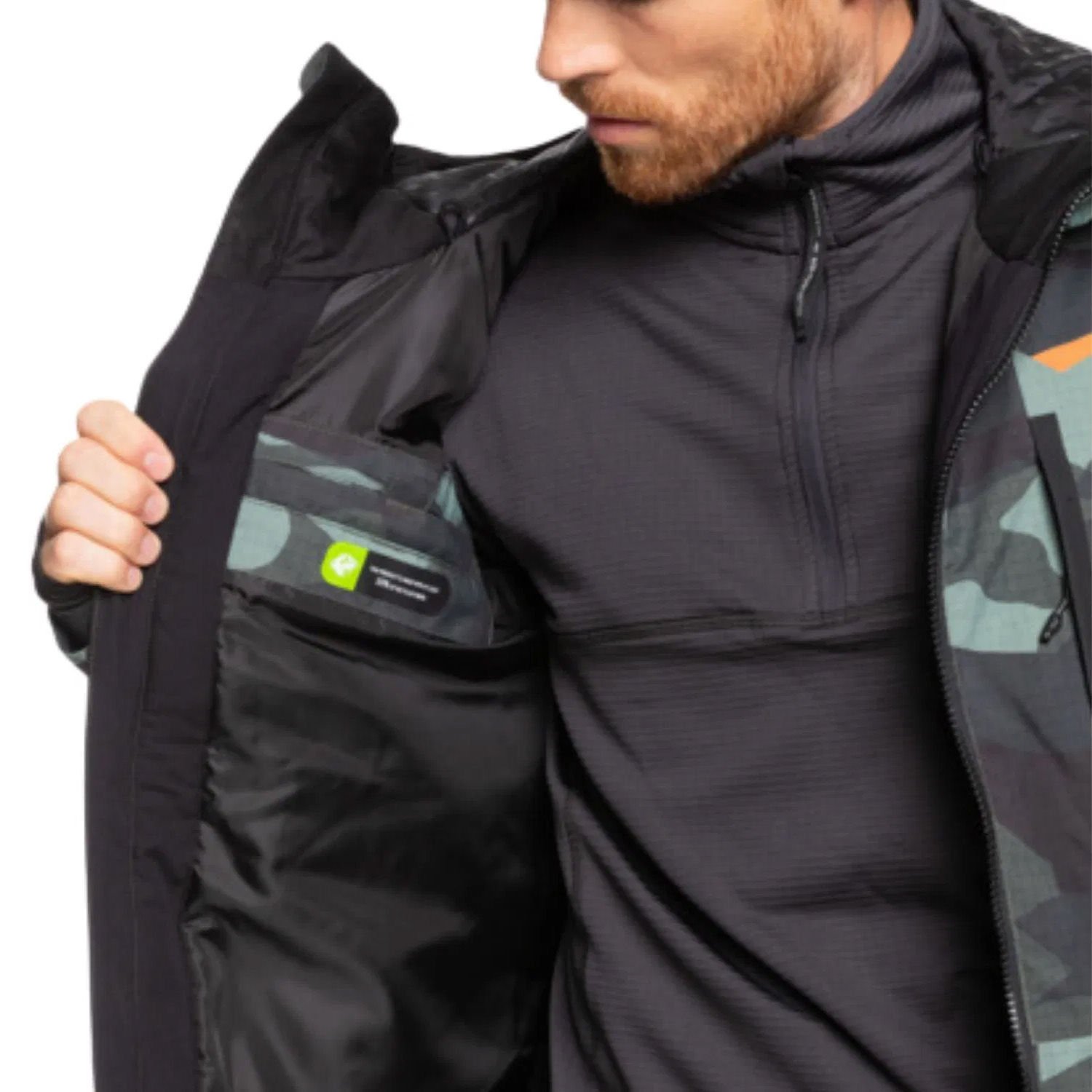 Quiksilver Mission Printed Erkek Ceket