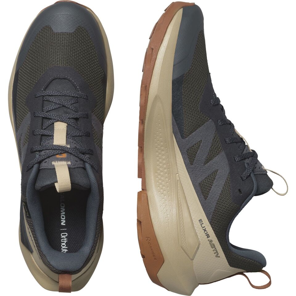 Salomon Elixir Activ Gore-Tex Erkek Ayakkabı Gri - 40