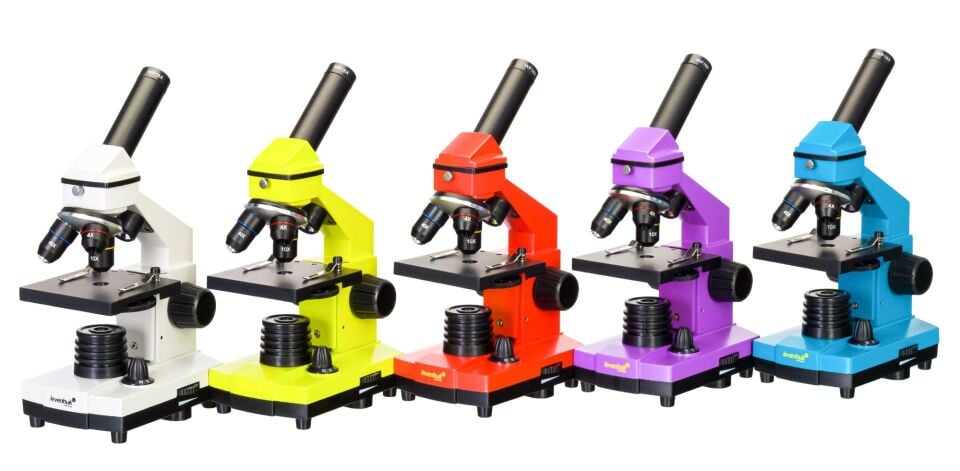 Levenhuk Raınbow 2L PLUS Lime/Yeşil Limon Mikroskop
