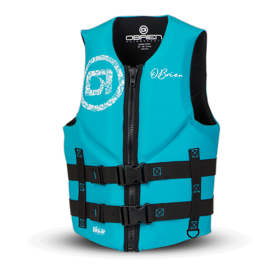 OBRIEN VEST SM WMS FOCUS AQUA CAN YELEĞİ
