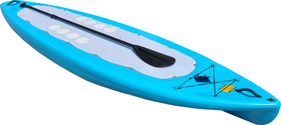 Winner Kayaks Vue-4 Transparan Kürek Sörfü MAVİ