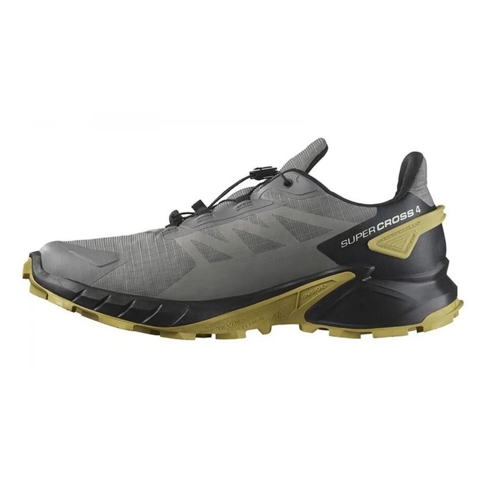 Salomon Supercross 4 Gore-Tex Erkek Ayakkabı Gri - 40
