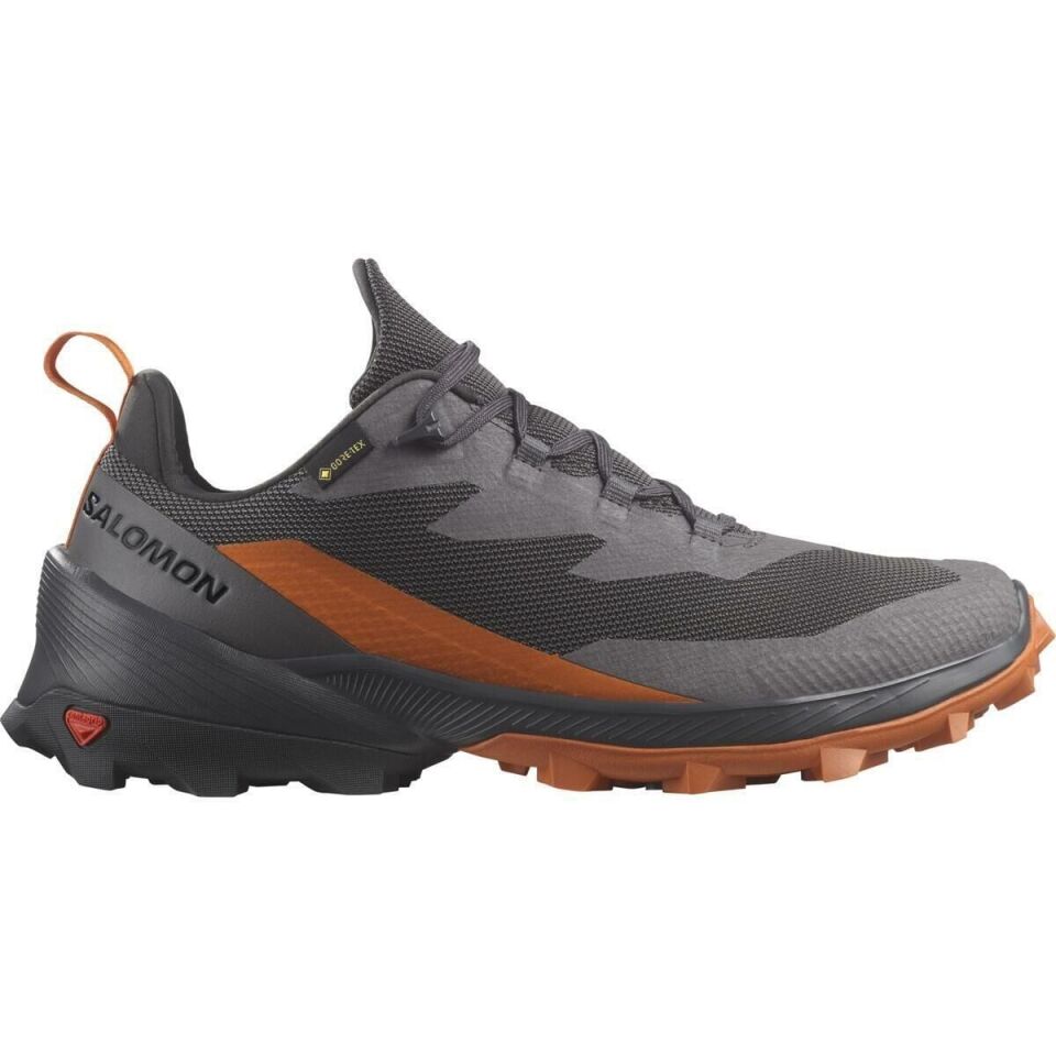 Salomon Cross Over 2 Gore-Tex Erkek Ayakkabı Füme-Turuncu - 42,5