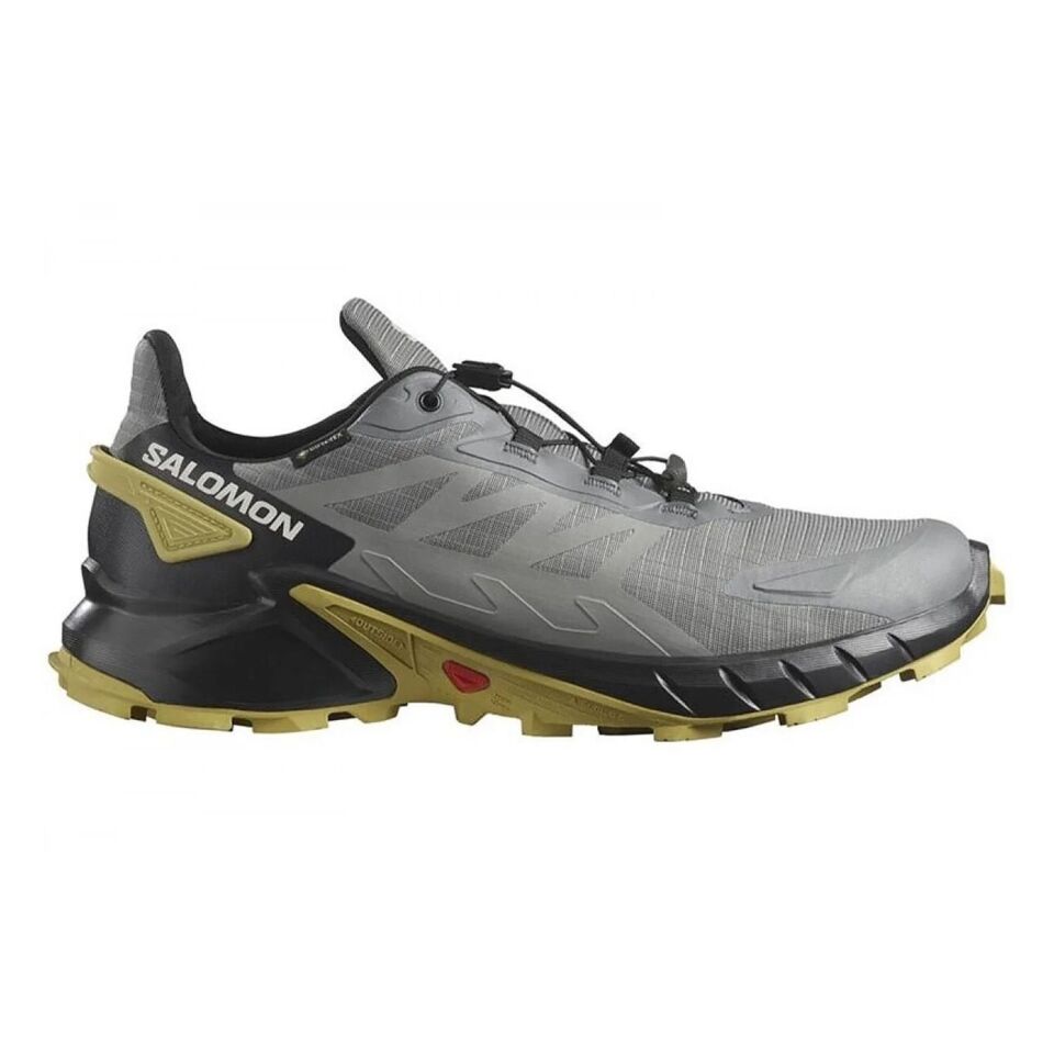 Salomon Supercross 4 Gore-Tex Erkek Ayakkabı Gri - 42