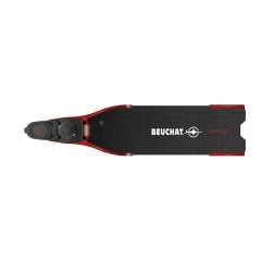 BEUCHAT Palet Kapalı LIBECCIO ELITE Carbon Siyah/Kırmızı