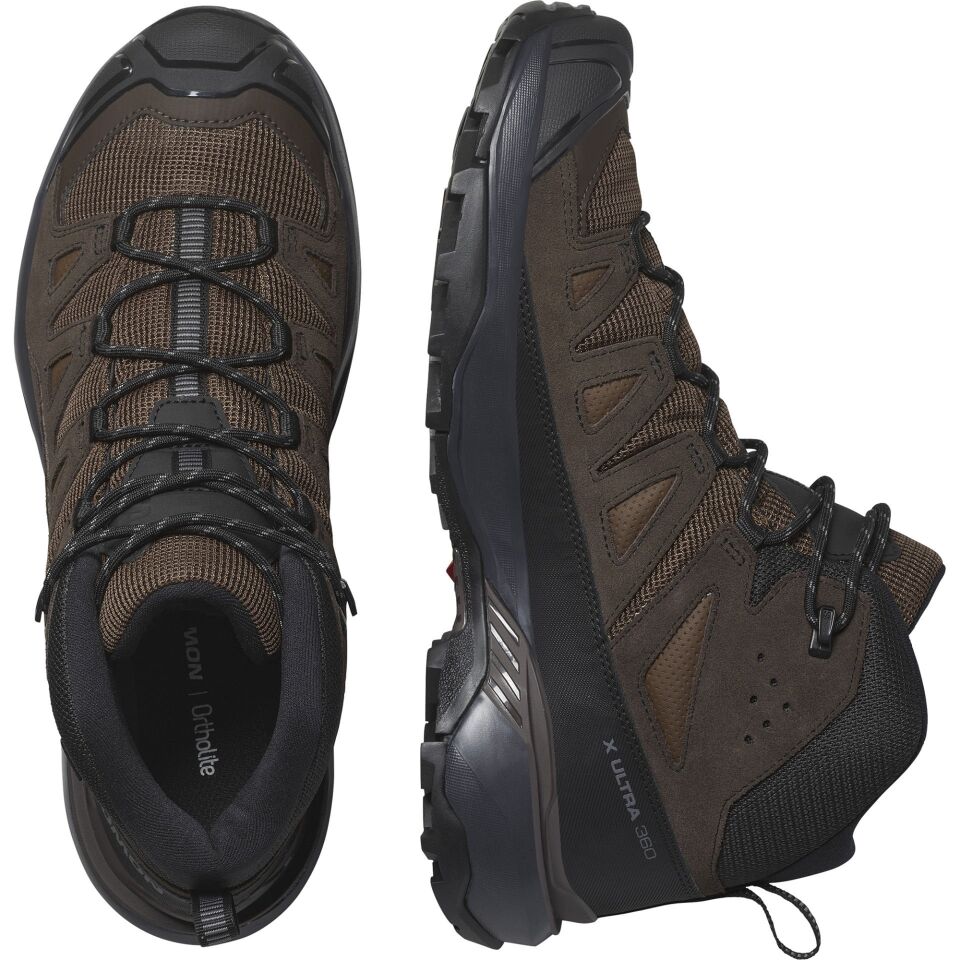 Salomon X Ultra 360 Ltr Mid Gore-Tex Erkek Bot Kahverengi - 46