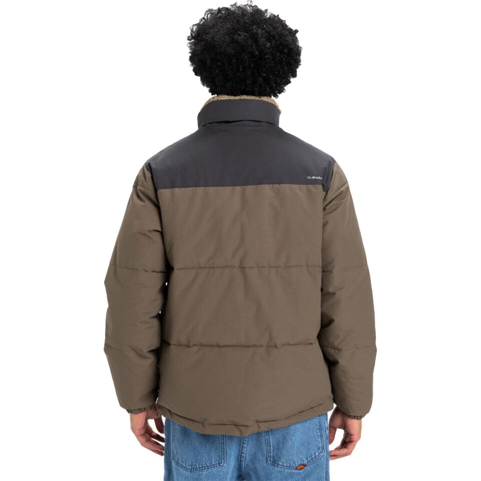 Quiksilver Wild Mountain Erkek Ceket Kahverengi - L