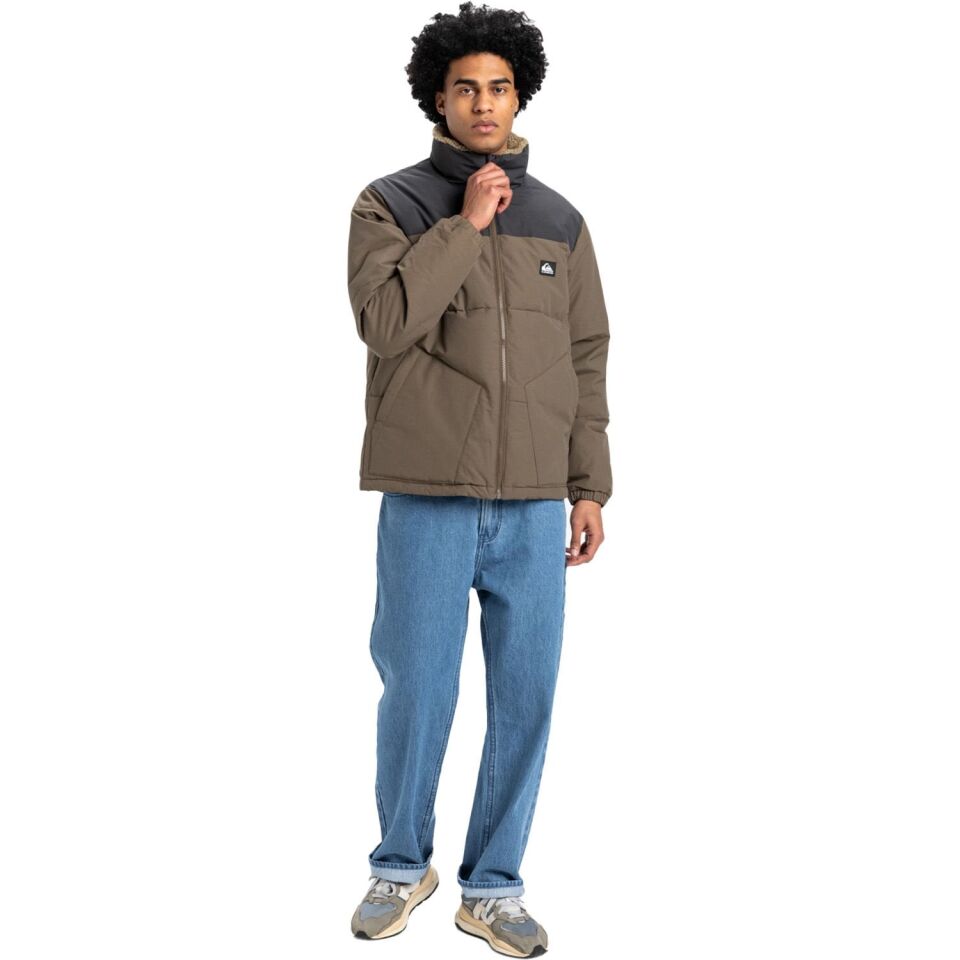 Quiksilver Wild Mountain Erkek Ceket Kahverengi - L