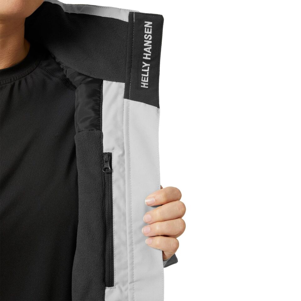 Helly Hansen Crew Midlayer Hooded 2.0 Kadın Ceket Gri - M