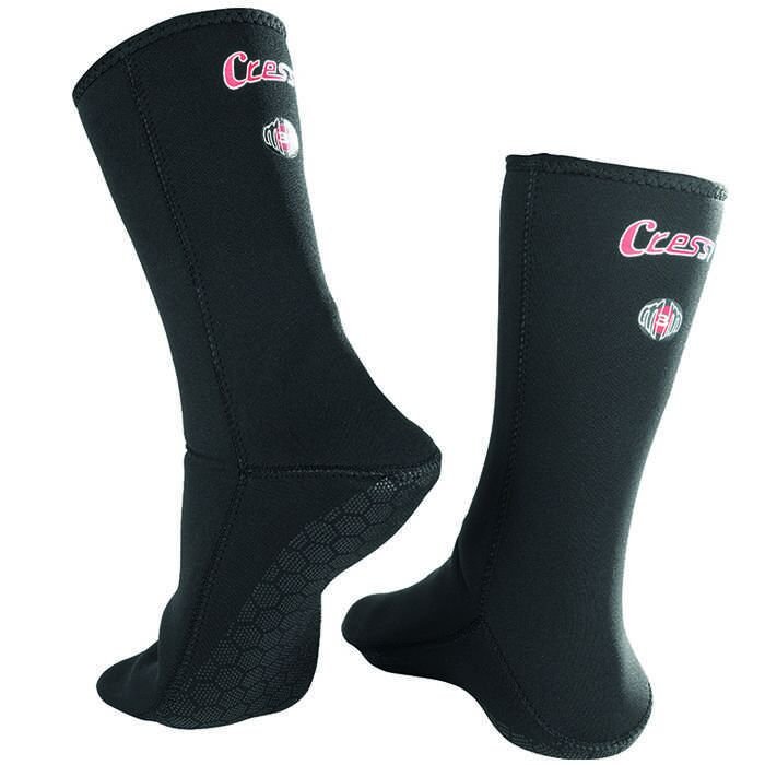 Cressi Metallite Dalış Patiği BLACK - 5MM-S