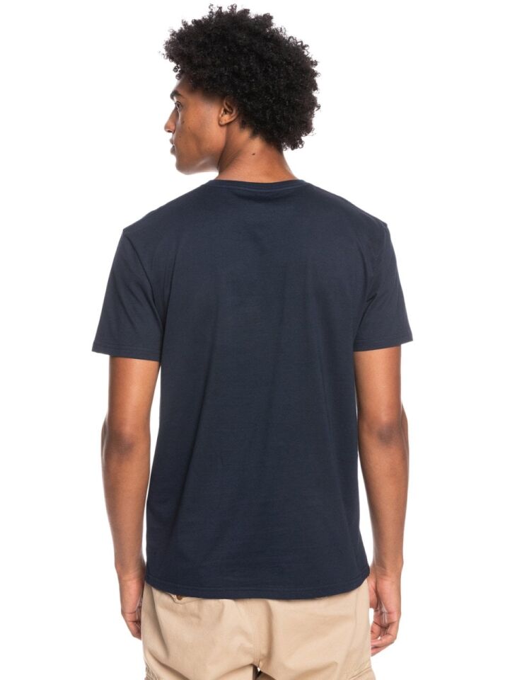 Quiksilver Comp Logo SS Erkek T-Shirt Siyah - M