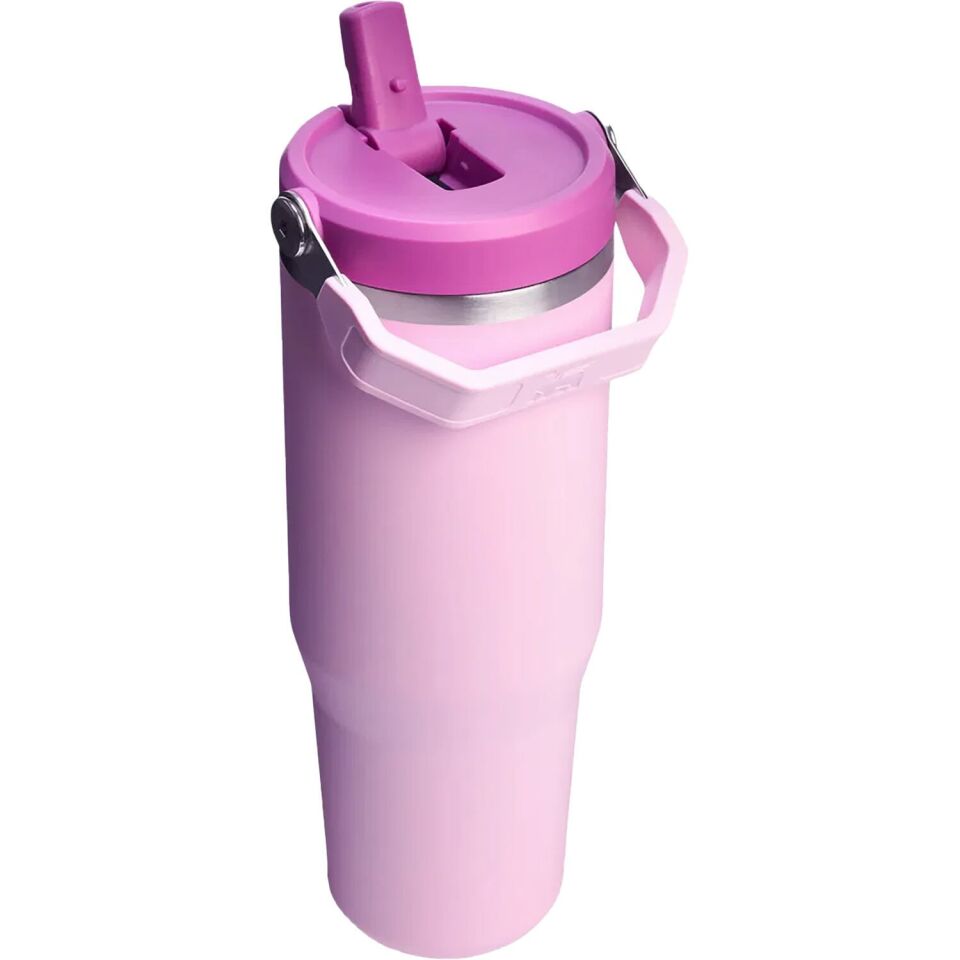 Stanley IceFlow Flip Straw 2.0 Tumbler 0,89L Termos Pembe - 0,89 Litre