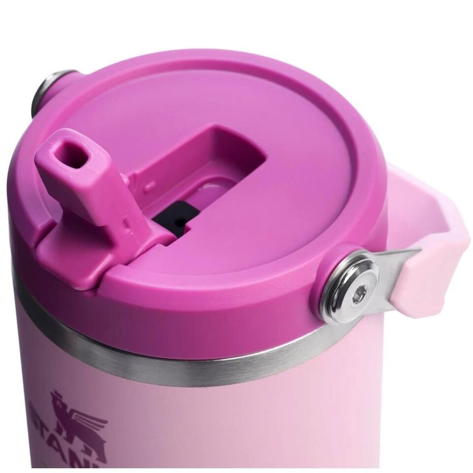 Stanley IceFlow Flip Straw 2.0 Tumbler 0,89L Termos Pembe - 0,89 Litre