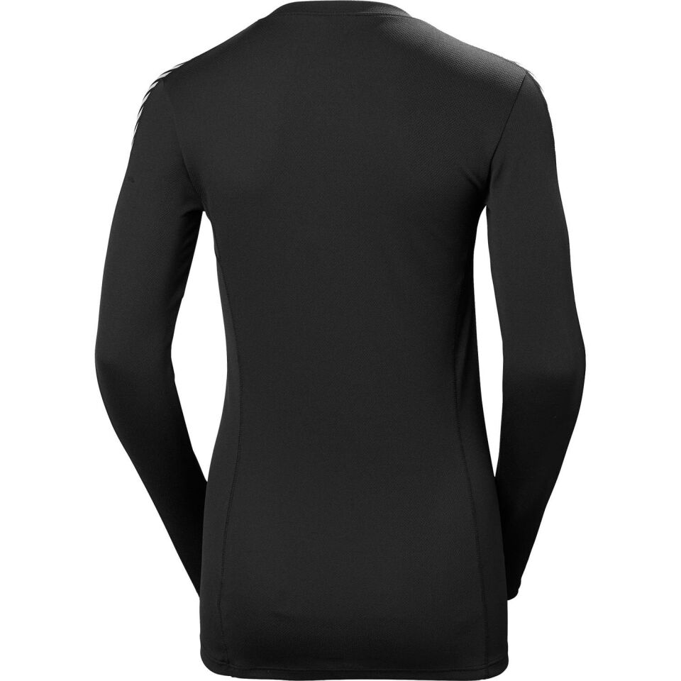 Helly Hansen HH Lifa Crew LS Kadın İçlik Siyah - M
