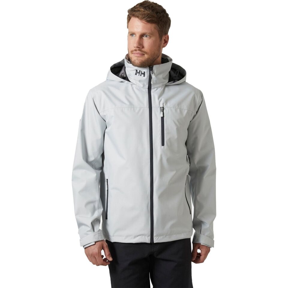 Helly Hansen Crew Hooded 2.0 Erkek Yağmurluk Gri - XL
