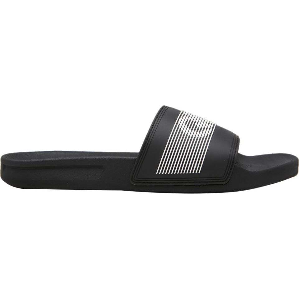Quiksilver Rivi Wordmark Slide Erkek Terlik Siyah-Beyaz - 43