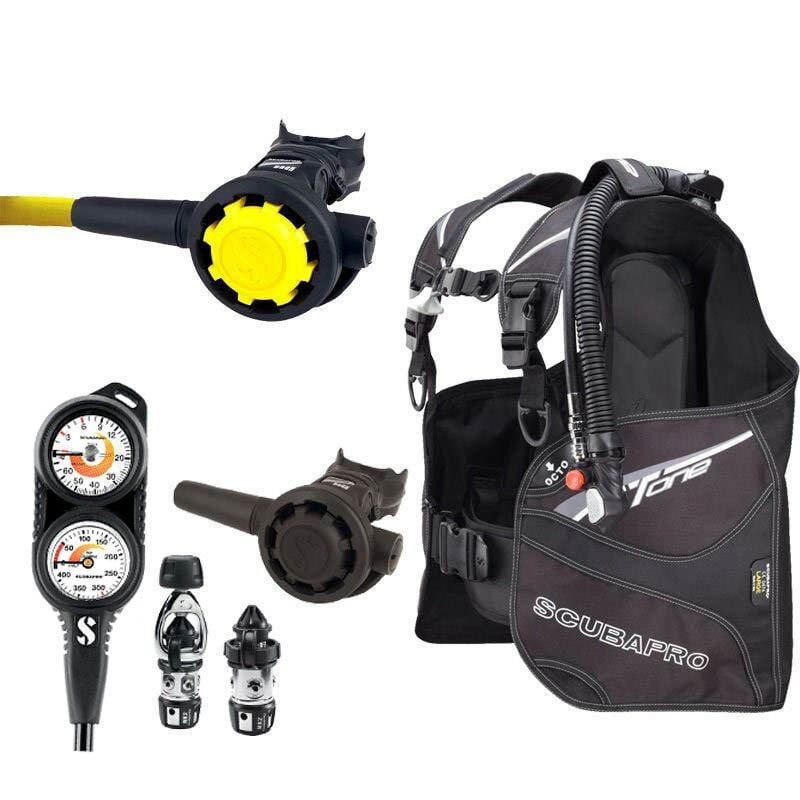 Scubapro T-One Tüplü Dalış Seti 2XS