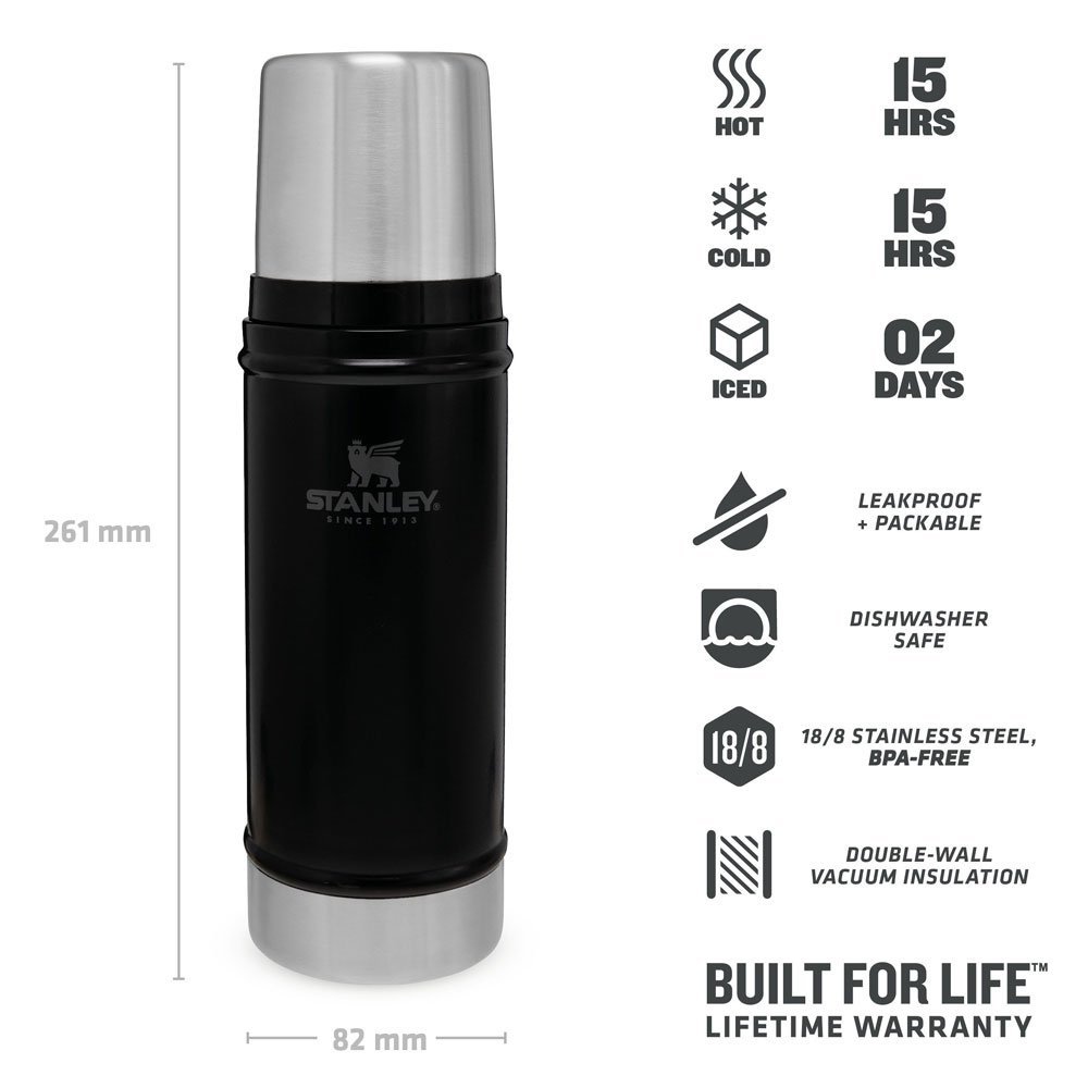 Stanley Klasik Vakumlu Termos 0.47 Lt Stanley The Legendary Classic Bottle 0.47L / 16oz