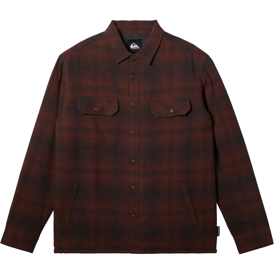 Quiksilver Venture Overshirt Sherpa Erkek Gömlek M - Kahverengi