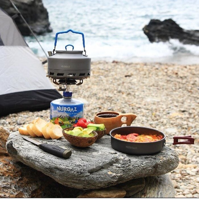 Nurgaz Kamp Çaydanlığı