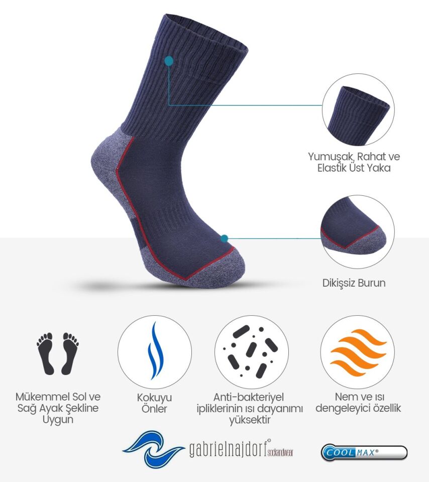 Najdorf  Hamar-fg Coolmax Extreme Trekking Çorap