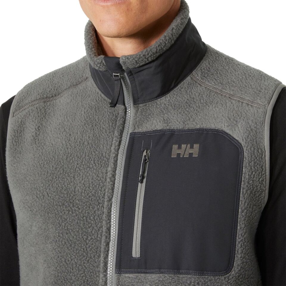Helly Hansen Panorama Pile Erkek Yelek Gri - M