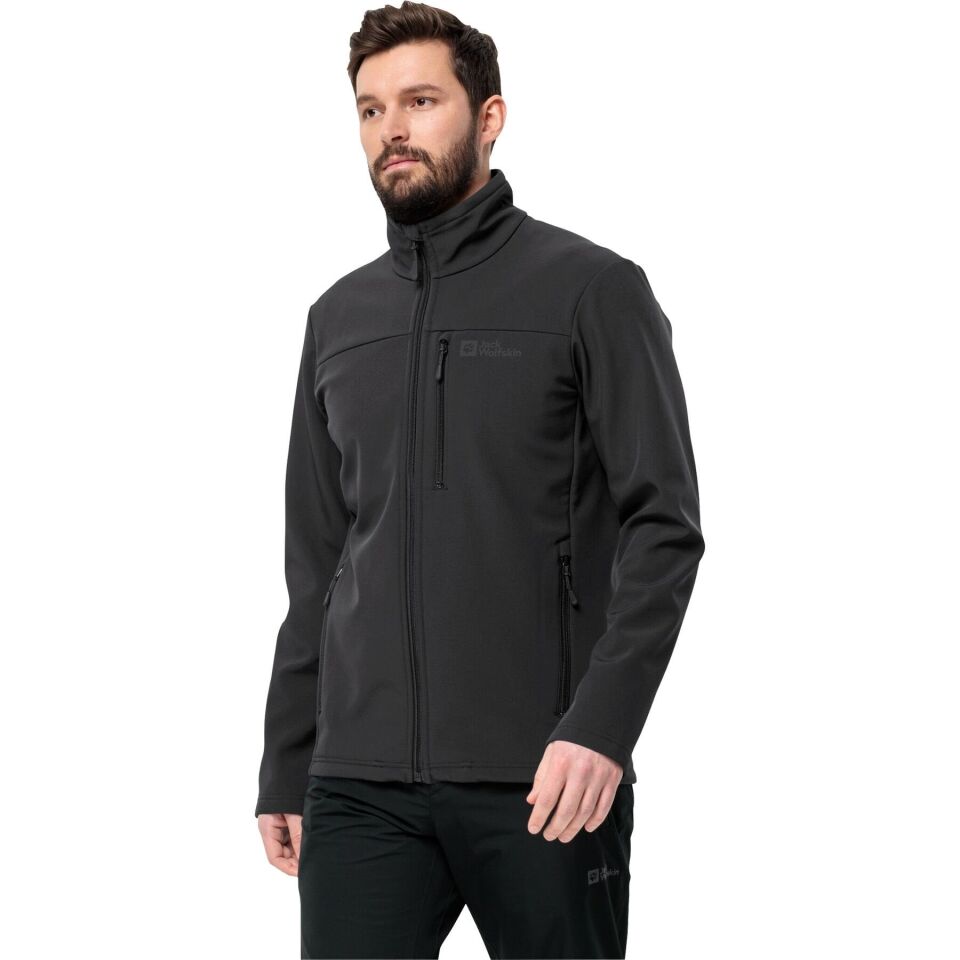 Jack Wolfskin Whirlwind Men Erkek Ceket Siyah - M