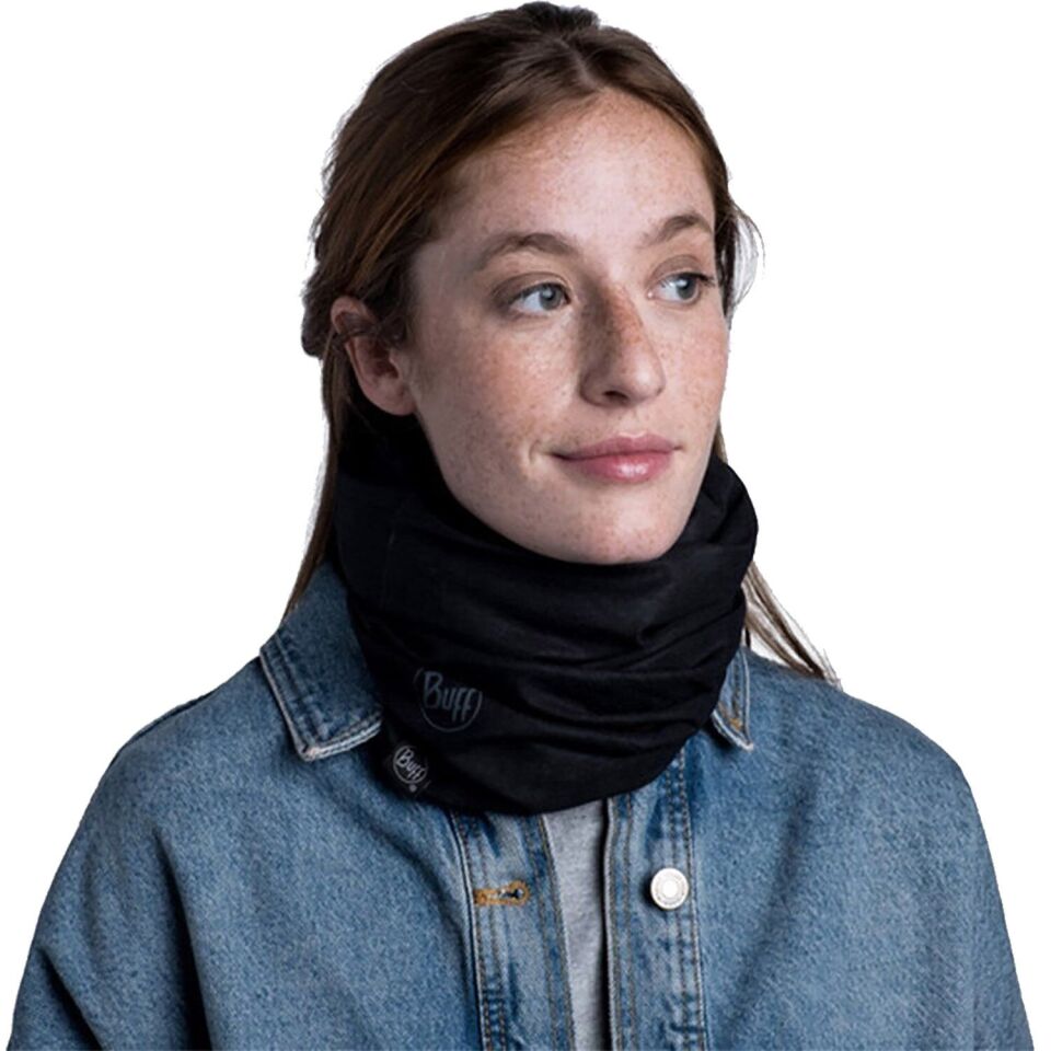 Buff Polar Reversible Solid Black/Black Boyunluk