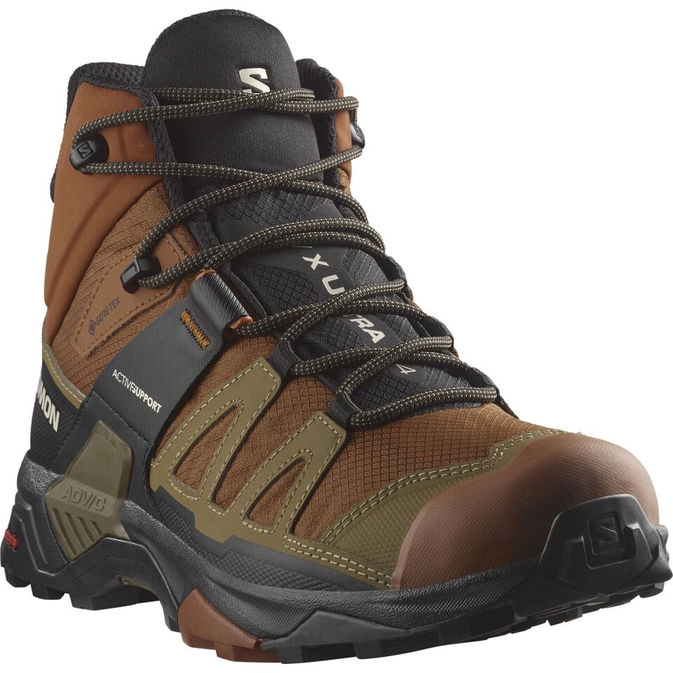 Salomon X Ultra 4 Mid Gore-Tex Erkek Bot Kahverengi - 45