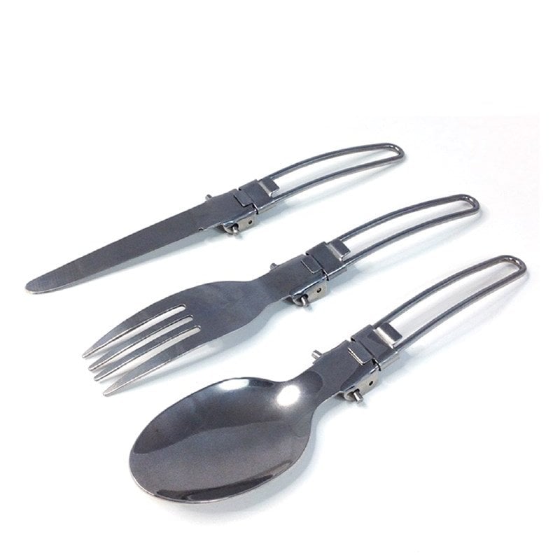 Nurgaz Katlanır Çatal, Kaşık, Bıçak Seti