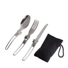 Nurgaz Katlanır Çatal, Kaşık, Bıçak Seti