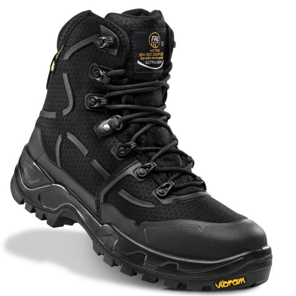 FAL Action Tactical Gore-Tex® Vibram® Taban Tactical Bot Made in Europe Siyah - 46