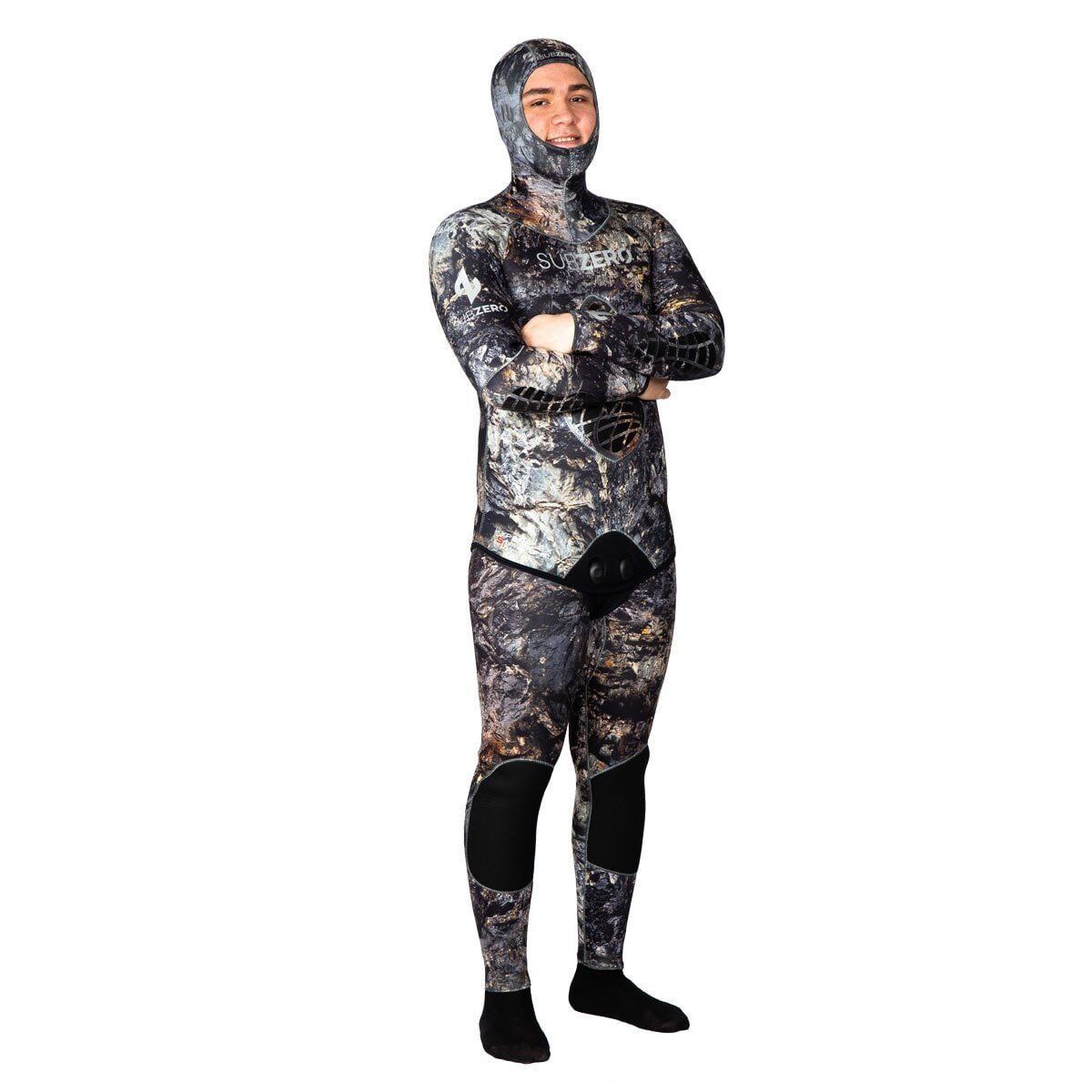 Subzero Expert 3mm 3D Dalış Elbisesi Rock Kamuflaj - 2XL
