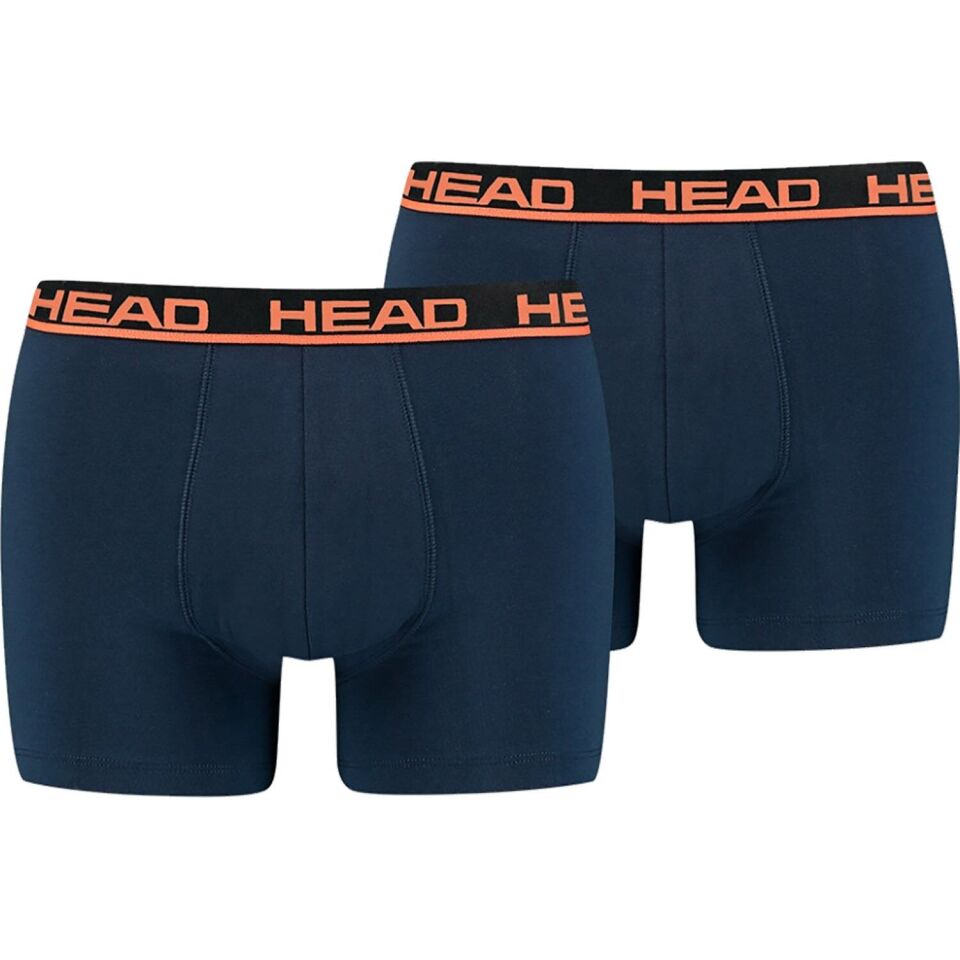 Head Basic 2P İkili Erkek Boxer Lacivert - 2XL
