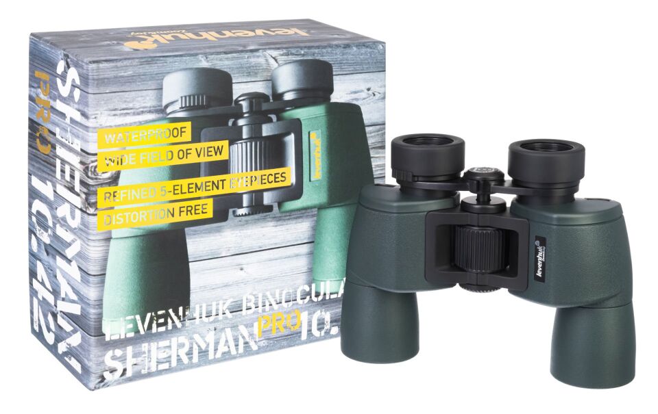 Levenhuk Sherman PRO 10x42 Binoküler Dürbün