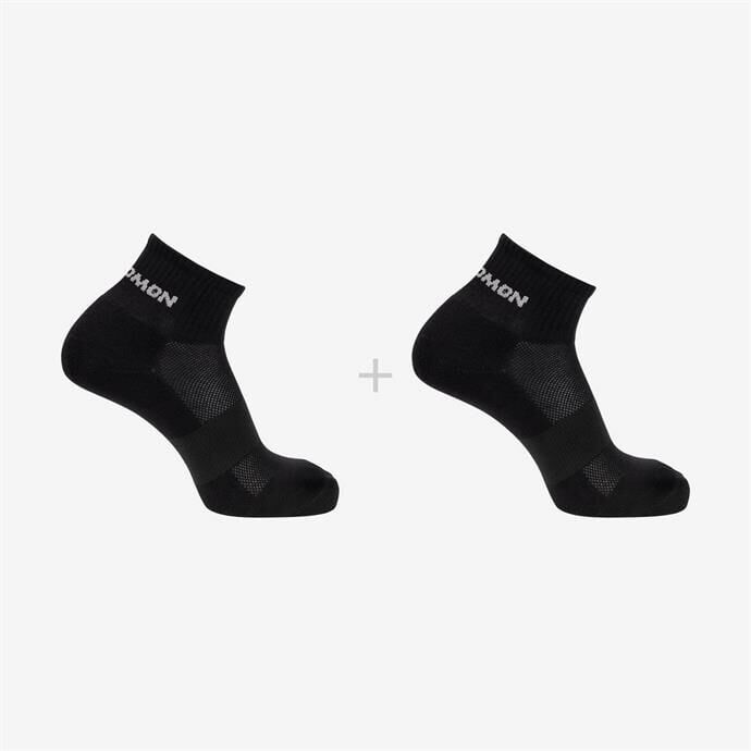 Salomon Evasion Ankle 2 Pack Çorap Siyah-Siyah - 36-38