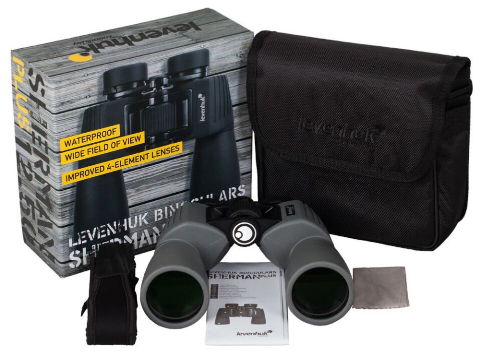 Levenhuk Sherman PLUS 12x50 Binoküler Dürbün
