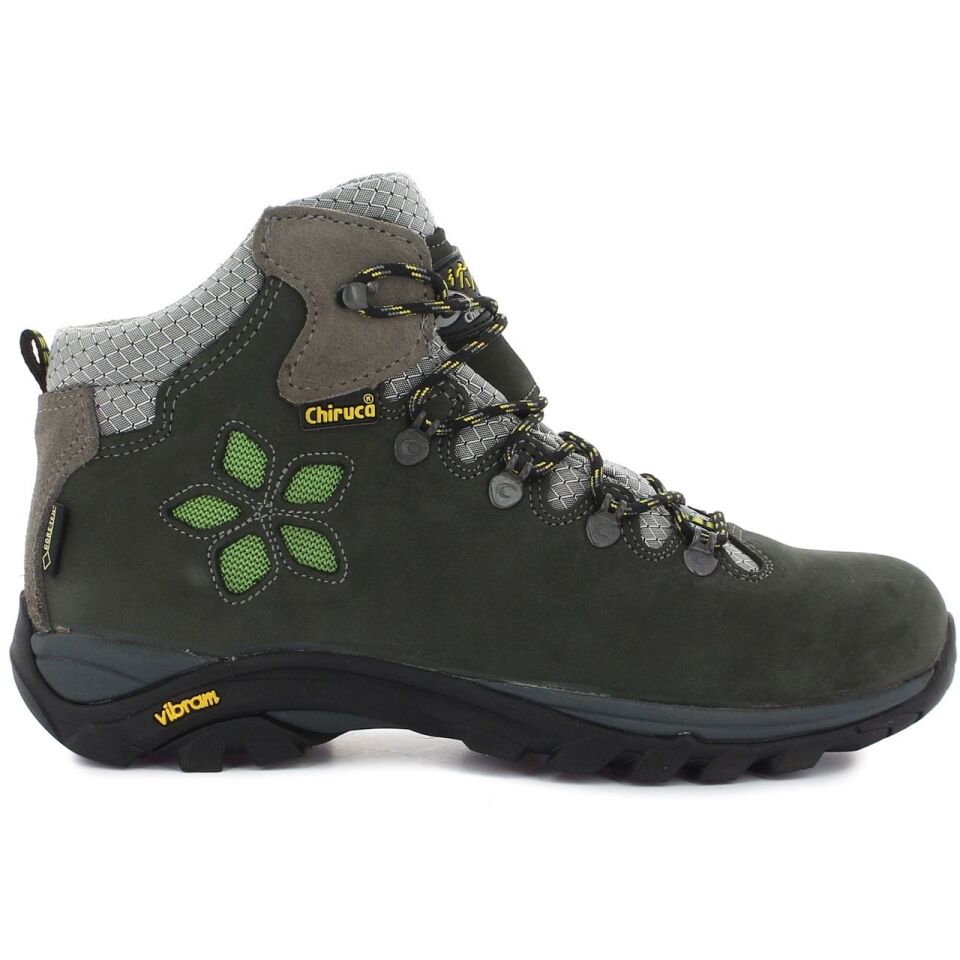 Chiruca Monique 01 Gore-Tex® Vibram® Cordura® Outdoor Bot Made in Europe Yeşil - 36