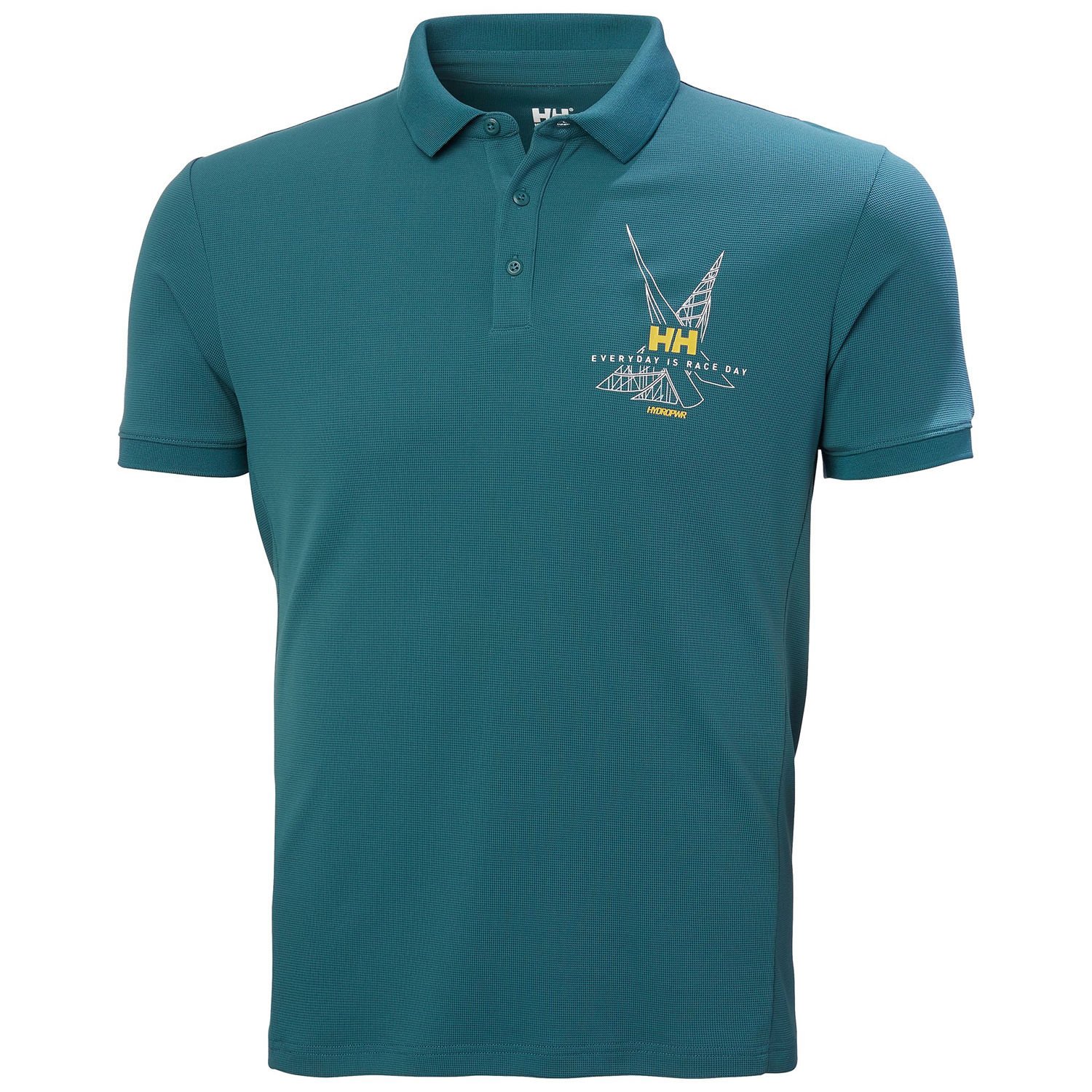 Helly Hansen Hp Race Polo Erkek T-Shirt Yeşil - L