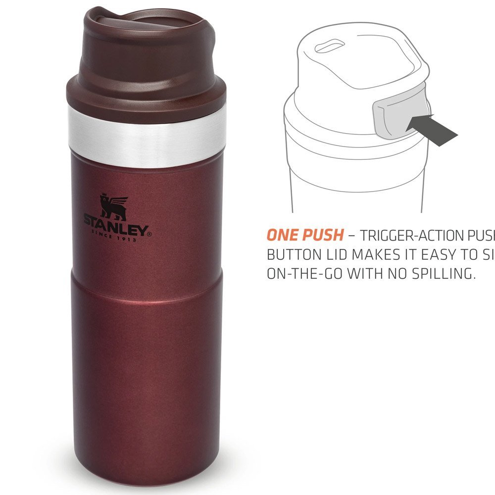Stanley Klasik Trigger-Action Termos Bardak 0.35 LT Stanley Klasik Trigger-Action Termos Bardak 0.35 LT 0,35 LT - Bordo