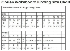 OBRIEN CONNECT 4-8  WAKEBOARD BAĞLAMA