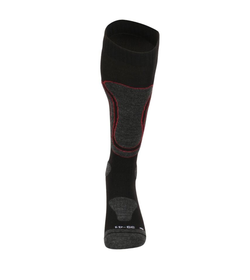 Najdorf Drammen-br Thermolite Extreme Trekking Çorap M - Siyah-Kırmızı