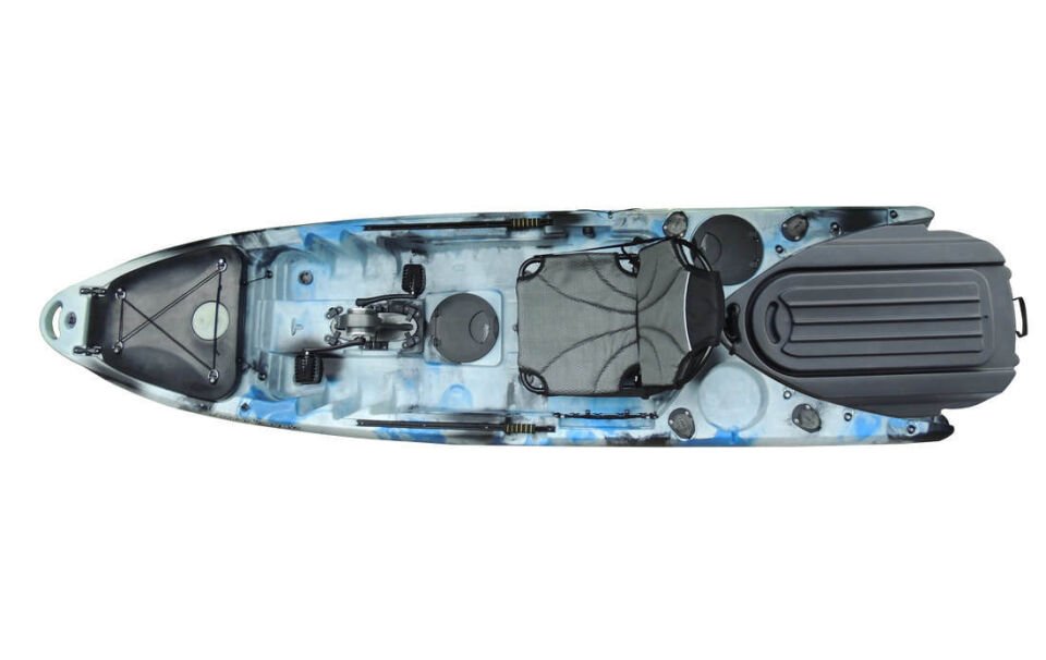 MultiMO Pro Angler (Pedal kayak) SİYAH -MAVİ -SİYAH