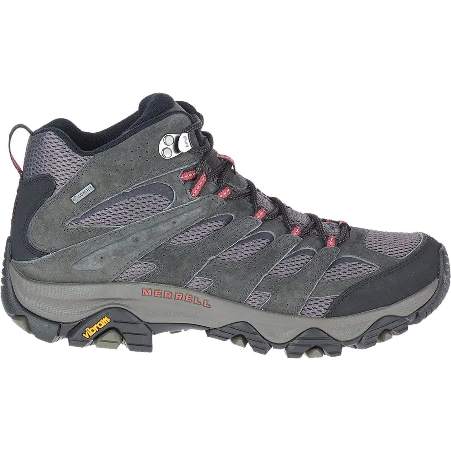 Merrell Moab 3 Mid Gore-Tex Erkek Bot 42 - Gri-Füme