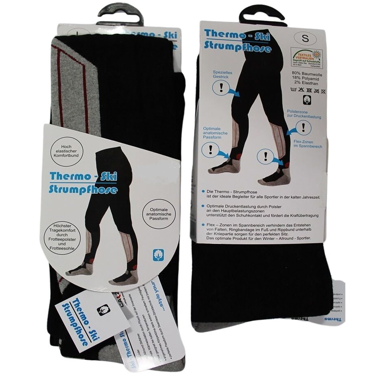 Calze Thermo Ski Unisex Kayak Taytı