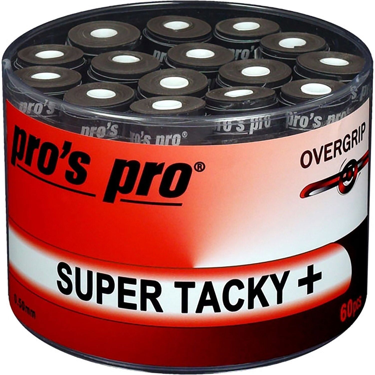 Pro's Pro Super Tacky Plus 60'lı Grip Siyah - Standart